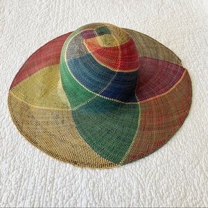 VINTAGE WOVEN SUN HAT